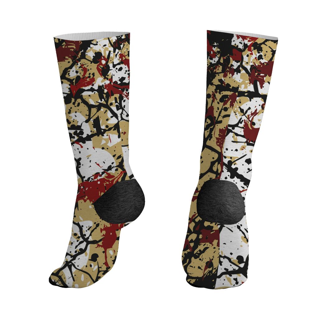 Pizza-4s-NastyJamz-Socks-Match-Pattern-Slasher-All-Over-Print