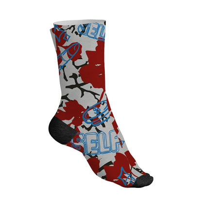 Spizike-Bordeaux-NastyJamz-Socks-Match-Sneaker-Girl-Selfmade-All-Over-Print