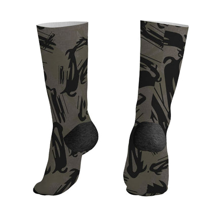 Cave-Stone-4s-NastyJamz-Socks-Match-Pattern-Money-Tree-All-Over-Print