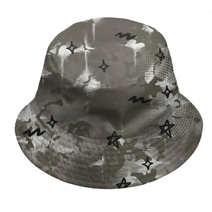 Cave-Stone-4s-NastyJamz-Bucket-Hat-Match-Sneaker-Girl-Nail-All-Over-Print