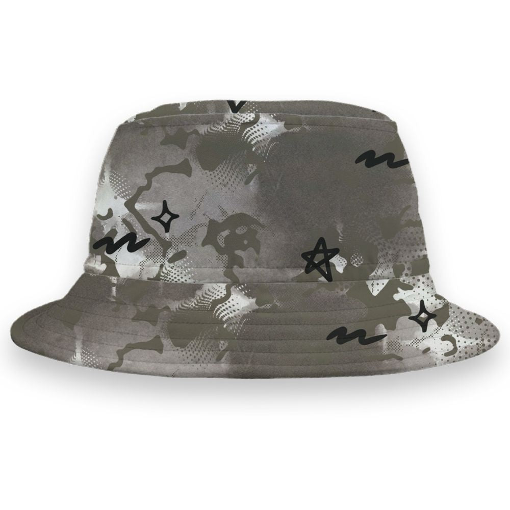 Cave-Stone-4s-NastyJamz-Bucket-Hat-Match-Sneaker-Girl-Nail-All-Over-Print