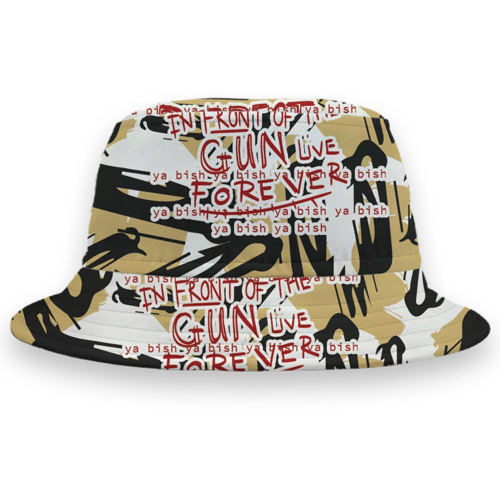Pizza-4s-NastyJamz-Bucket-Hat-Match-Pattern-Money-Tree-All-Over-Print