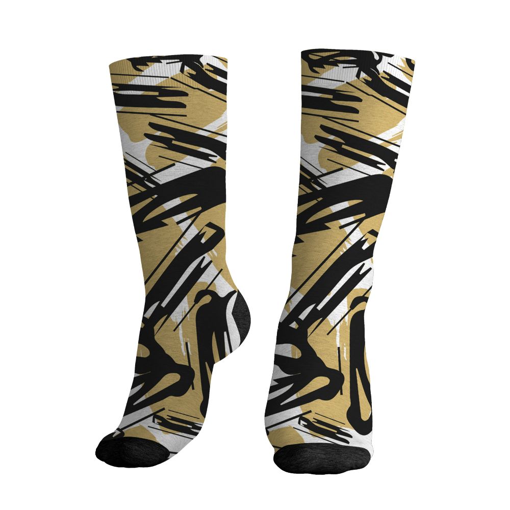 Pizza-4s-NastyJamz-Socks-Match-Pattern-Money-Tree-All-Over-Print