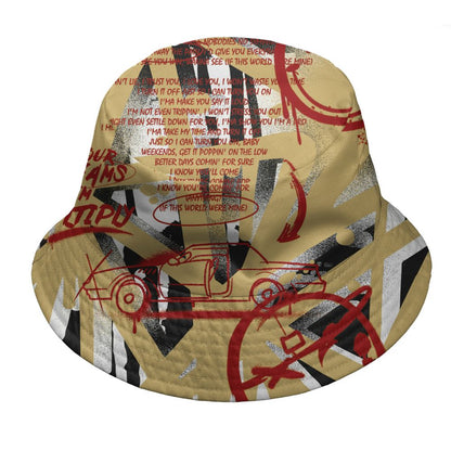 Pizza-4s-NastyJamz-Bucket-Hat-Match-Pattern-Luther-Team-All-Over-Print