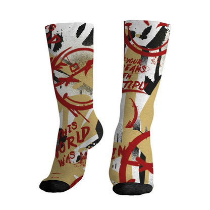 Pizza-4s-NastyJamz-Socks-Match-Pattern-Luther-Team-All-Over-Print