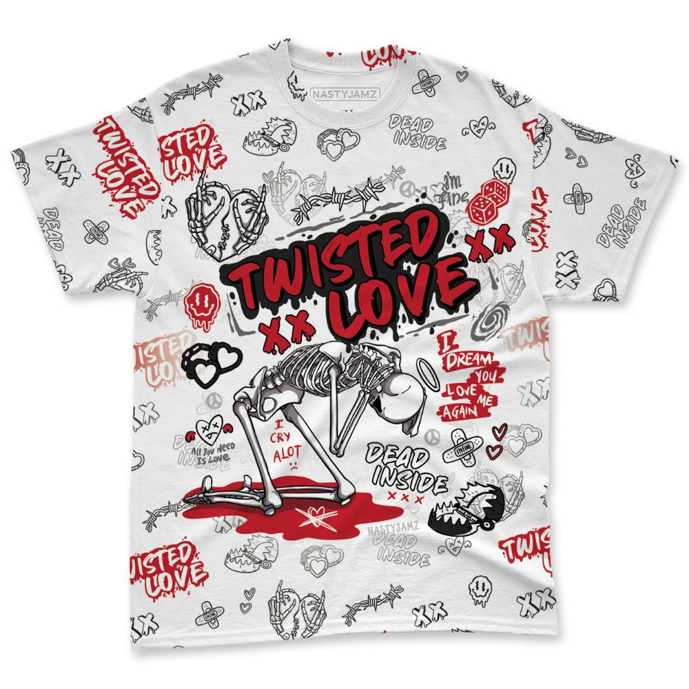 Fire-Red-5s-NastyJamz-T-Shirt-Match-Twisted-Love-All-Over-Print