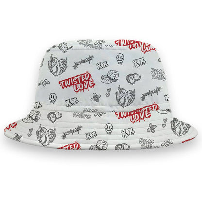 Fire-Red-5s-NastyJamz-Bucket-Hat-Match-Twisted-Love-All-Over-Print