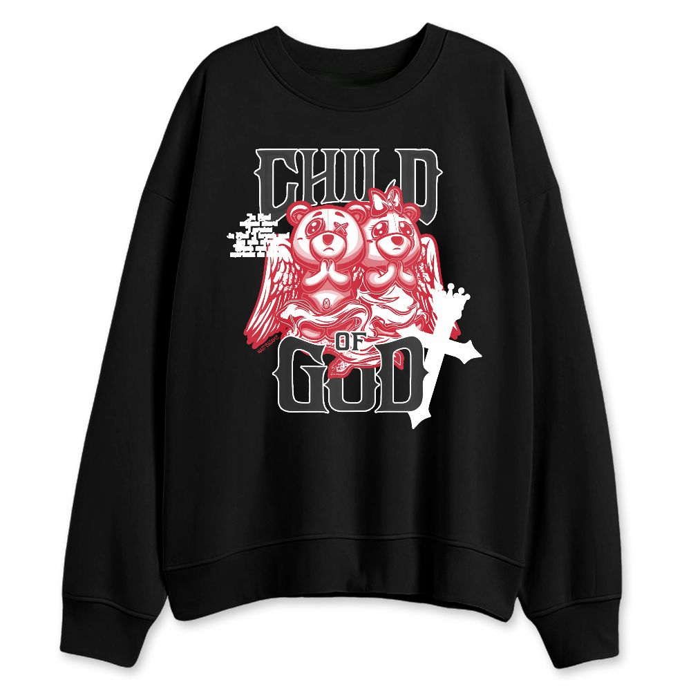 Fire-Red-5s-NastyJamz-Sweatshirt-Match-Child-Of-God-BER