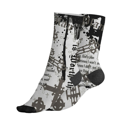 Cave-Stone-4s-NastyJamz-Socks-Match-Pattern-God&