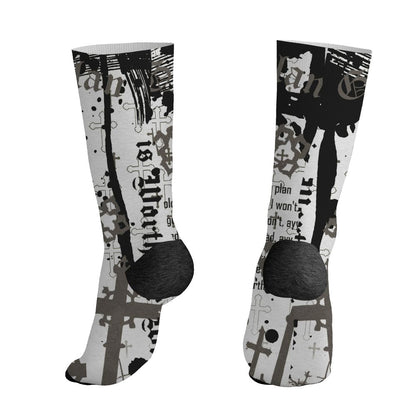 Cave-Stone-4s-NastyJamz-Socks-Match-Pattern-God&