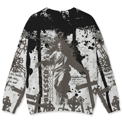Cave-Stone-4s-NastyJamz-Sweatshirt-Match-Pattern-God&