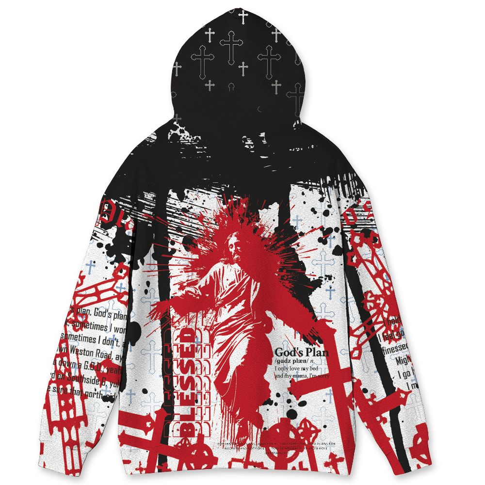 Fire-Red-5s-NastyJamz-Hoodie-Match-Pattern-God&