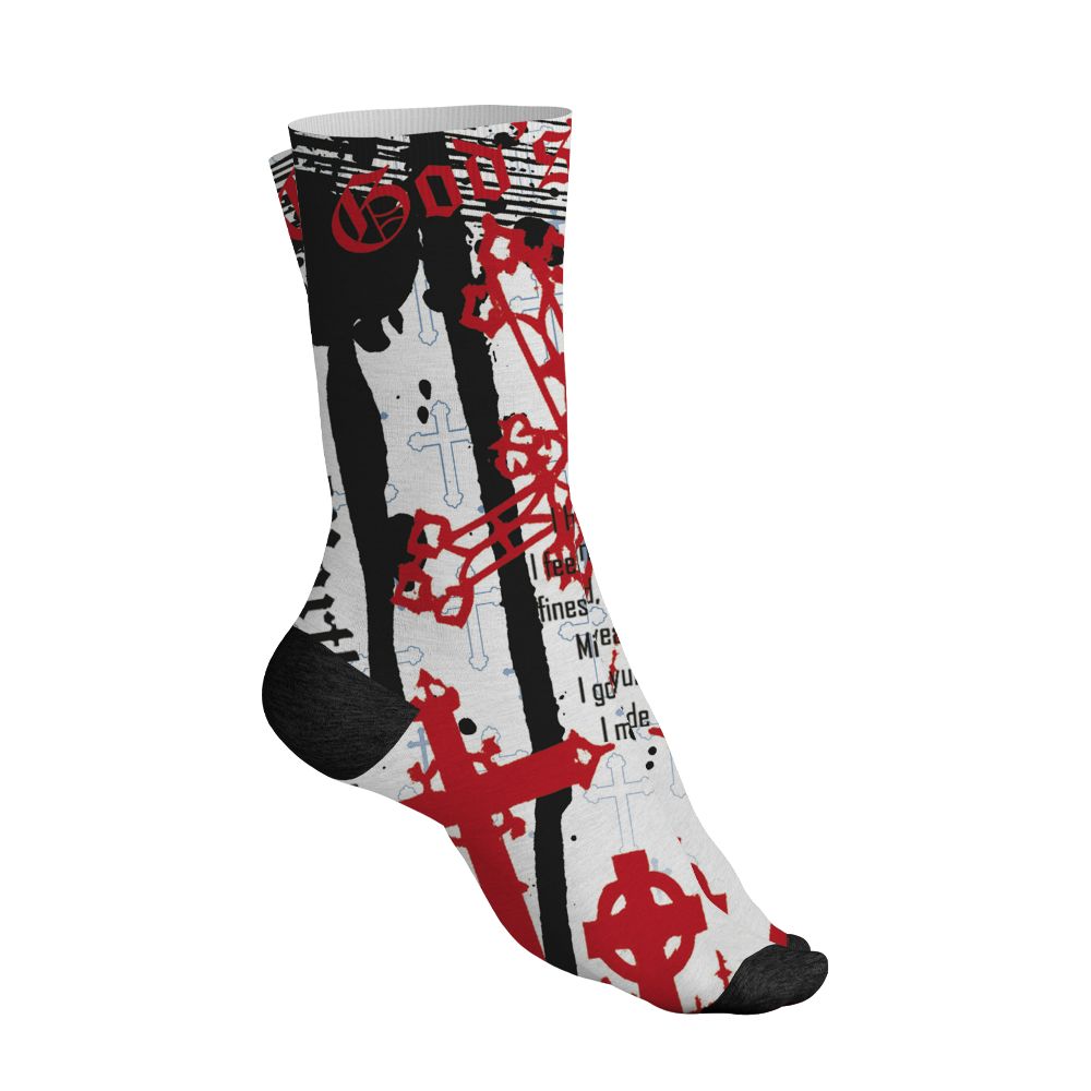 Fire-Red-5s-NastyJamz-Socks-Match-Pattern-God&