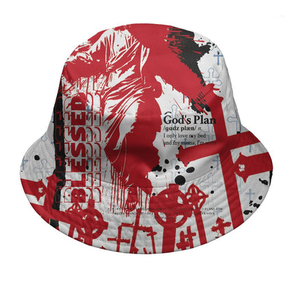 Fire-Red-5s-NastyJamz-Bucket-Hat-Match-Pattern-God&
