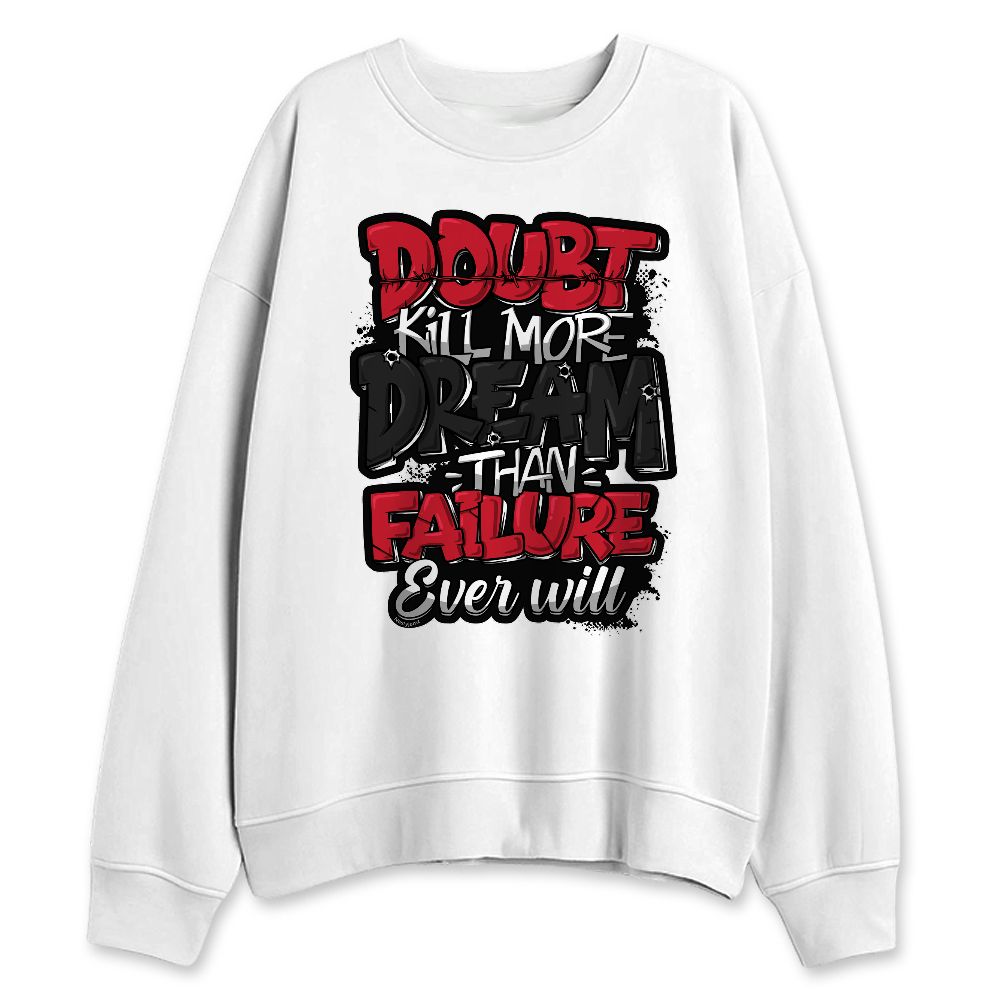 Fire-Red-5s-NastyJamz-Sweatshirt-Match-Doubt-Kills-Dreams