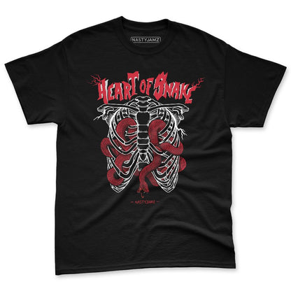 Fire-Red-5s-NastyJamz-Premium-T-Shirt-Match-Heart-Of-Snake
