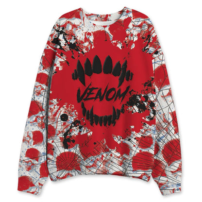 Fire-Red-5s-NastyJamz-Sweatshirt-Match-We-Are-Venin-All-Over-Print