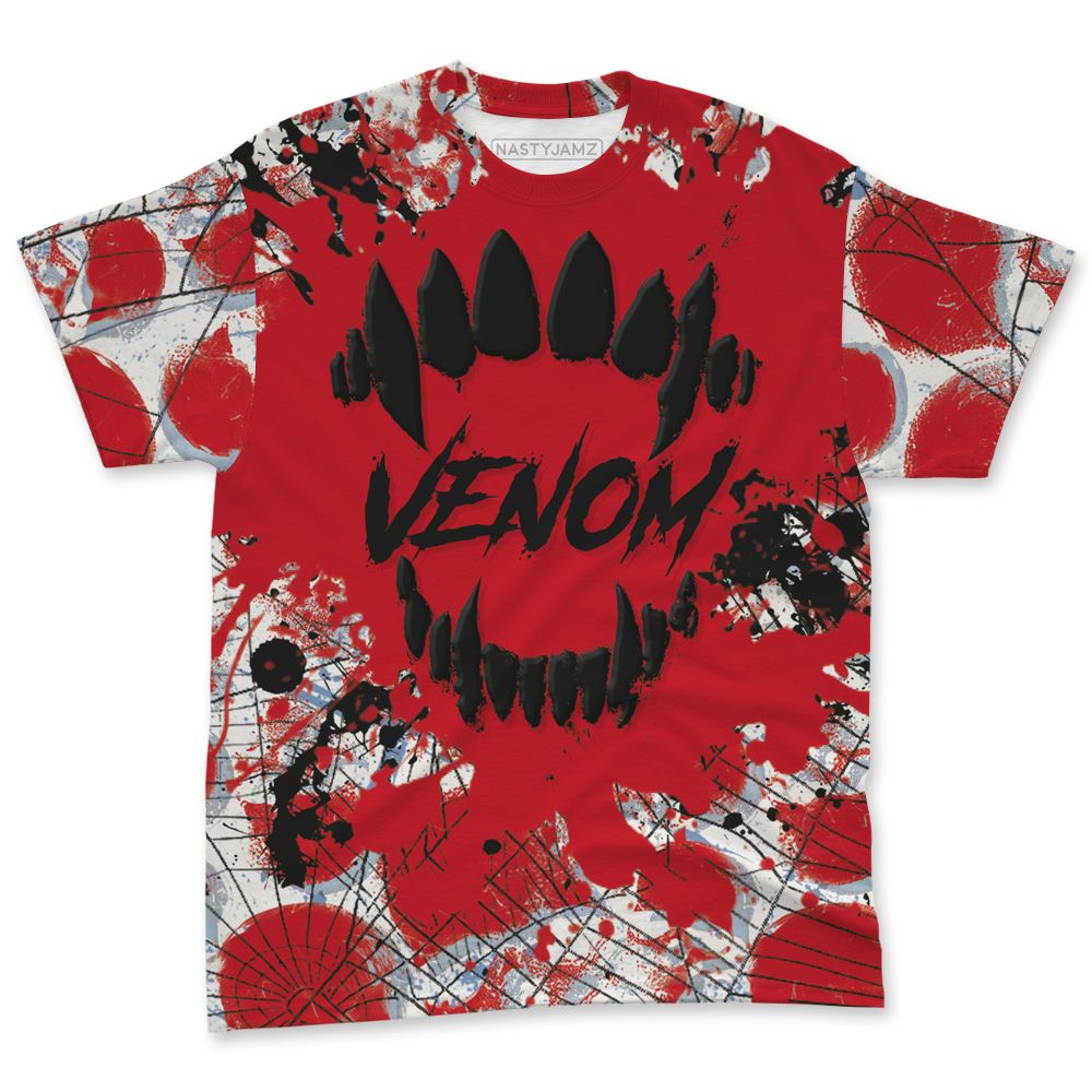 Fire-Red-5s-NastyJamz-T-Shirt-Match-We-Are-Venin-All-Over-Print