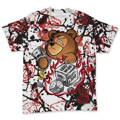 Fire-Red-5s-NastyJamz-T-Shirt-Match-Hustle-Casino-BER-All-Over-Print
