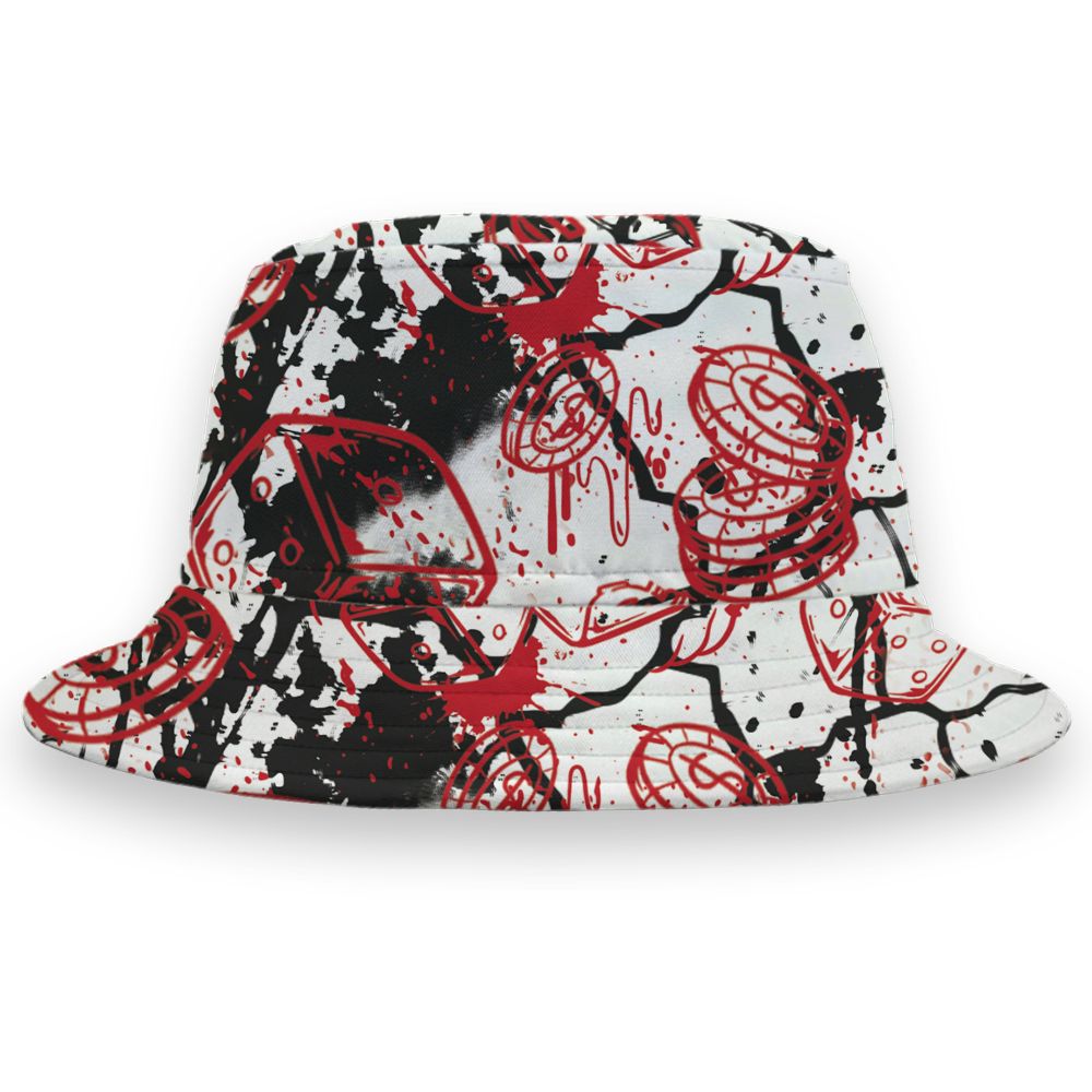 Fire-Red-5s-NastyJamz-Bucket-Hat-Match-Hustle-Casino-BER-All-Over-Print