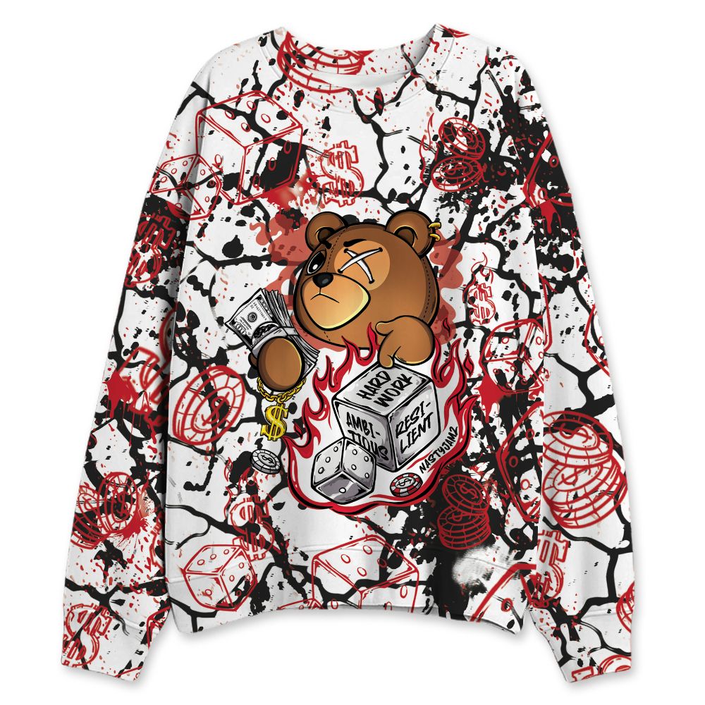 Fire-Red-5s-NastyJamz-Sweatshirt-Match-Hustle-Casino-BER-All-Over-Print