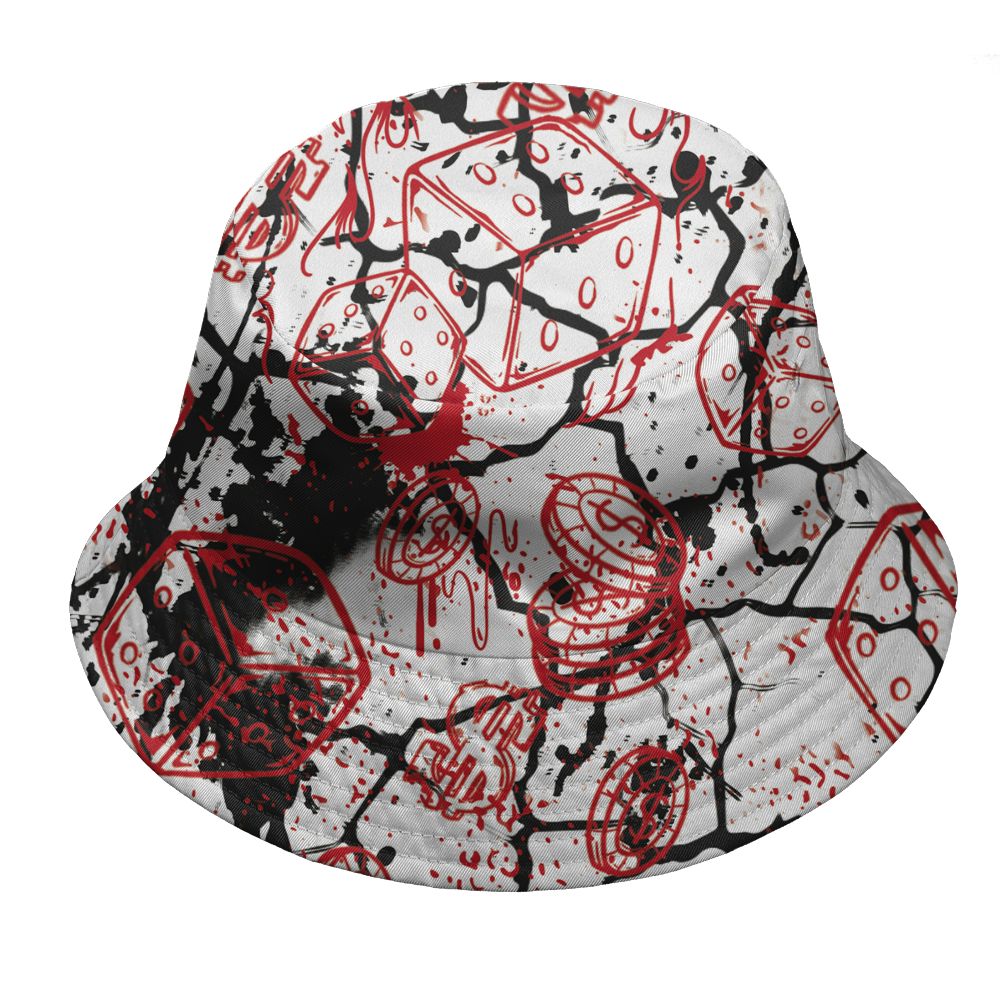 Fire-Red-5s-NastyJamz-Bucket-Hat-Match-Hustle-Casino-BER-All-Over-Print