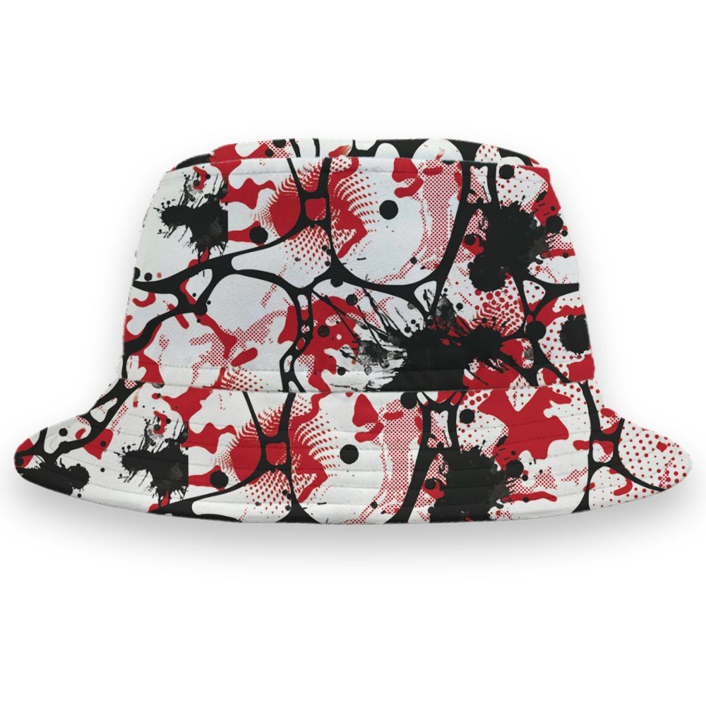 Fire-Red-5s-NastyJamz-Bucket-Hat-Match-Paranoia-Money-Ber-All-Over-Print
