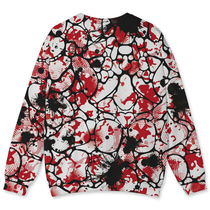 Fire-Red-5s-NastyJamz-Sweatshirt-Match-Paranoia-Money-Ber-All-Over-Print