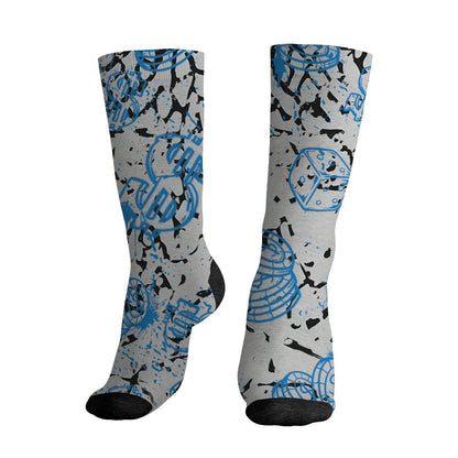 Spizike-Bordeaux-NastyJamz-Socks-Match-Hustle-Casino-BER-All-Over-Print