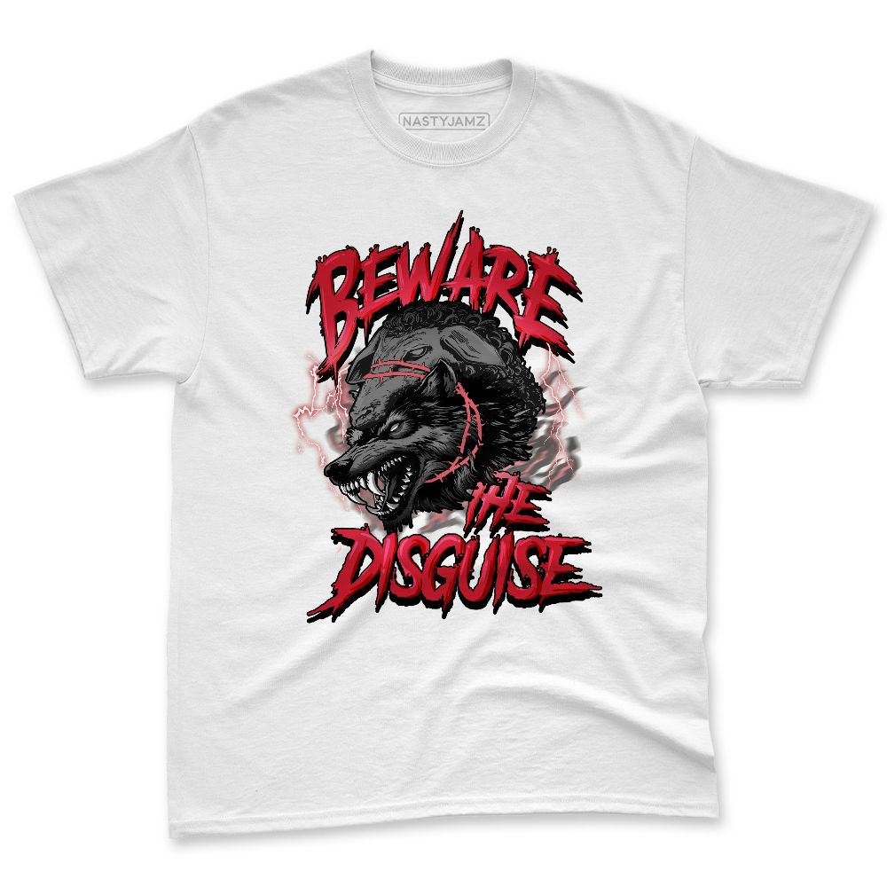 Fire-Red-5s-NastyJamz-Premium-T-Shirt-Match-Beware-The-Disguise