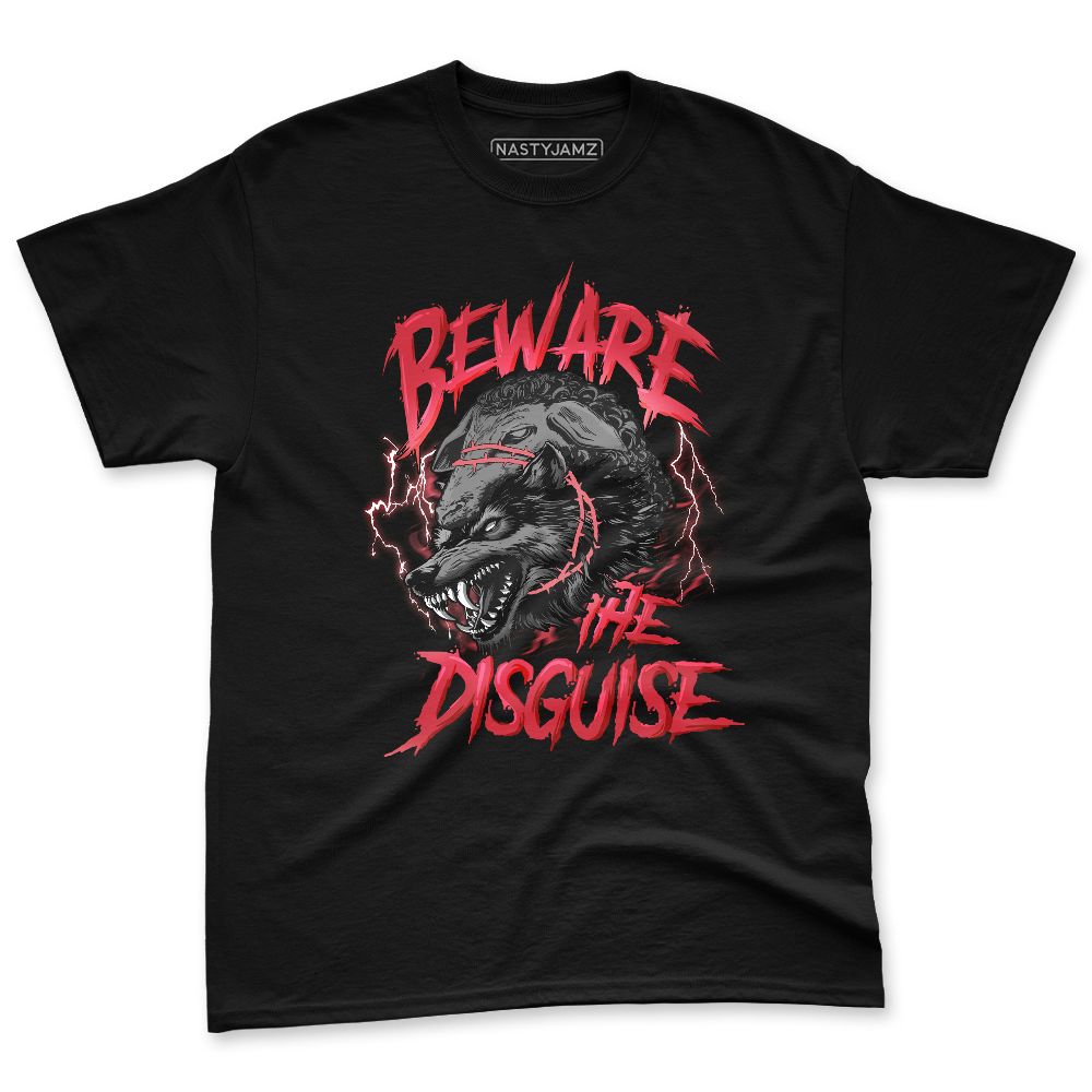 Fire-Red-5s-NastyJamz-Premium-T-Shirt-Match-Beware-The-Disguise