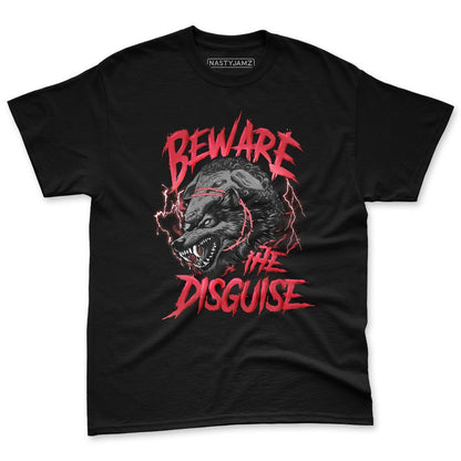Fire-Red-5s-NastyJamz-Premium-T-Shirt-Match-Beware-The-Disguise
