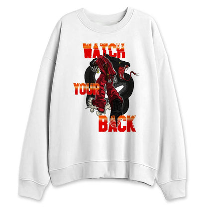Fire-Red-5s-NastyJamz-Sweatshirt-Match-Watch-Your-Back