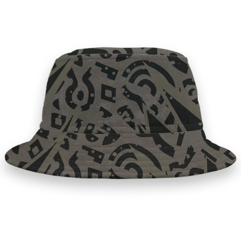 Cave-Stone-4s-NastyJamz-Bucket-Hat-Match-Pattern-Geometric-All-Over-Print
