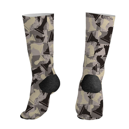 While-You-Were-Sleeping-4s-NastyJamz-Socks-Match-Pattern-Chess-All-Over-Print