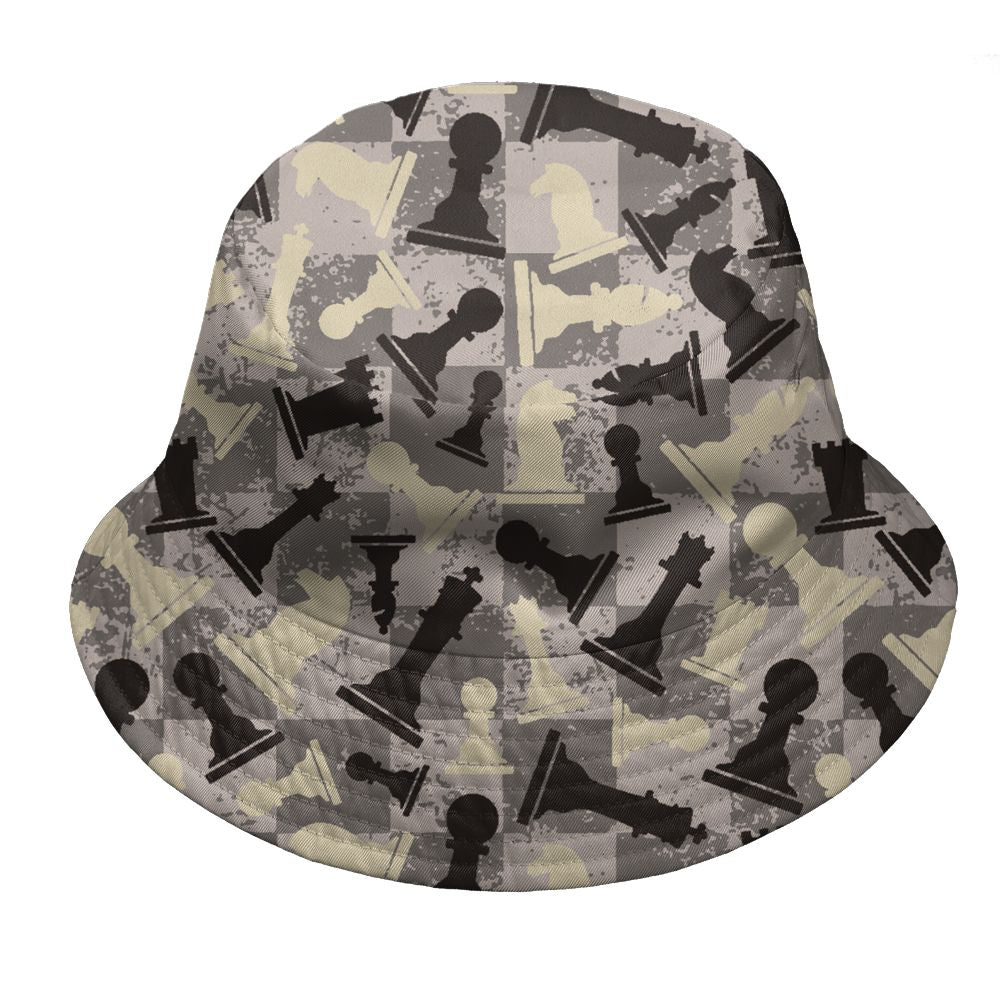 While-You-Were-Sleeping-4s-NastyJamz-Bucket-Hat-Match-Pattern-Chess-All-Over-Print