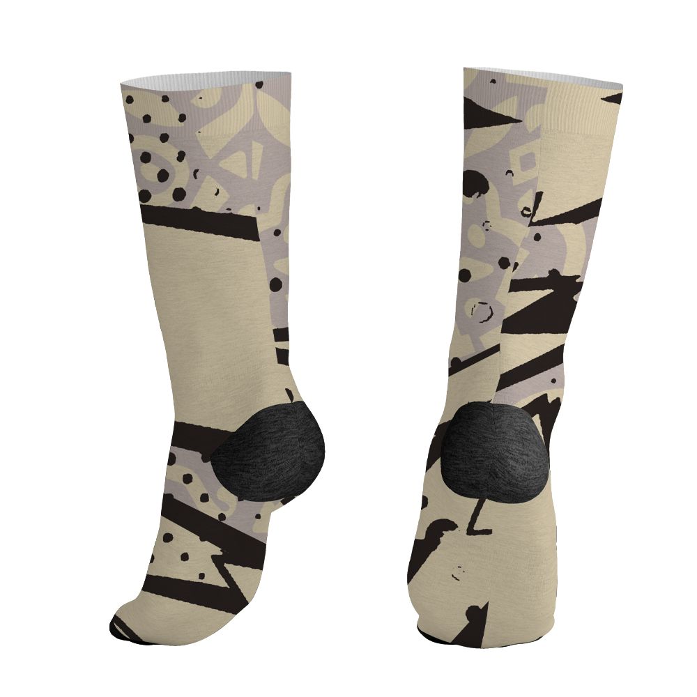 While-You-Were-Sleeping-4s-NastyJamz-Socks-Match-Pattern-Geometric-All-Over-Print