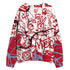 Fire-Red-5s-NastyJamz-Sweatshirt-Match-Pattern-Dna-Graffiti-All-Over-Print
