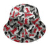 Fire-Red-5s-NastyJamz-Bucket-Hat-Match-Pattern-Chess-All-Over-Print