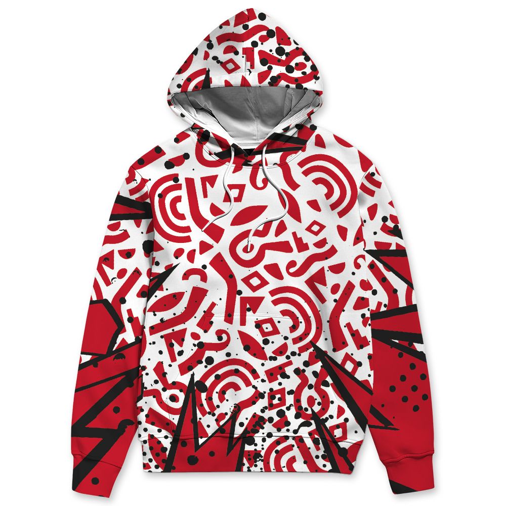 Fire-Red-5s-NastyJamz-Hoodie-Match-Pattern-Geometric-All-Over-Print