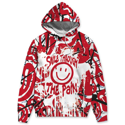 Fire-Red-5s-NastyJamz-Hoodie-Match-Smile-Through-The-Pain-All-Over-Print