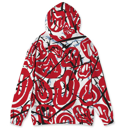 Fire-Red-5s-NastyJamz-Hoodie-Match-Smile-Through-The-Pain-All-Over-Print