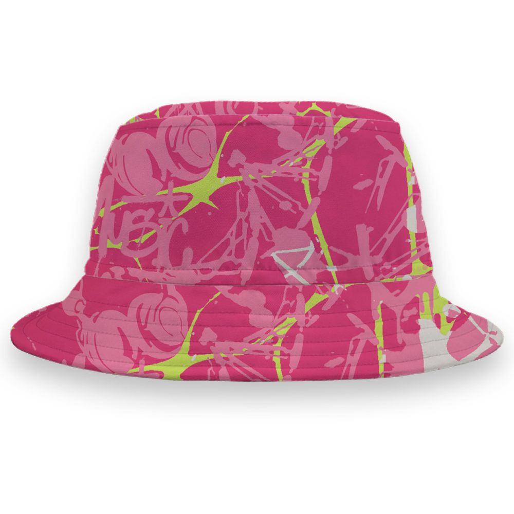 GF-7-Live-Wire-NastyJamz-Bucket-Hat-Match-Pattern-Dna-Graffiti-All-Over-Print