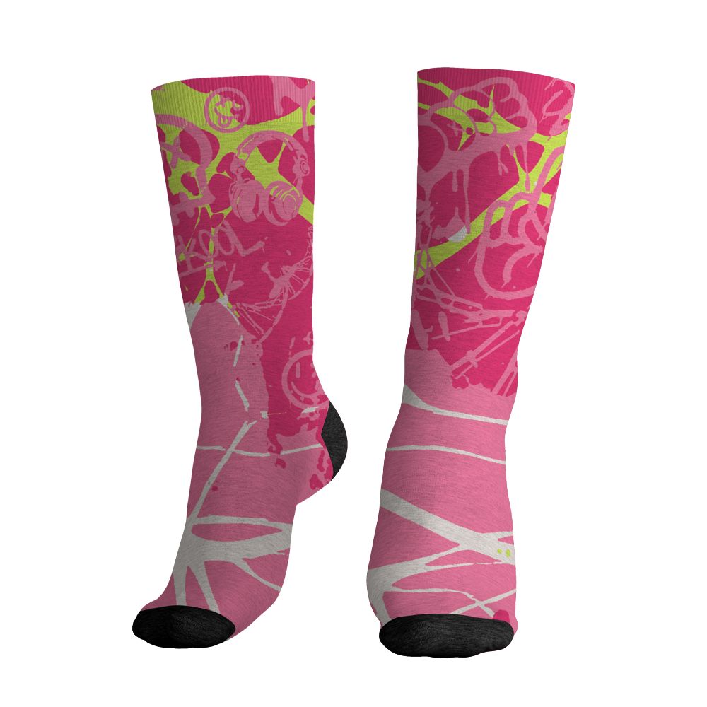 GF-7-Live-Wire-NastyJamz-Socks-Match-Pattern-Dna-Graffiti-All-Over-Print