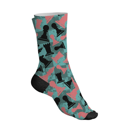 NBL-740-Cyber-Jade-NastyJamz-Socks-Match-Pattern-Chess-All-Over-Print
