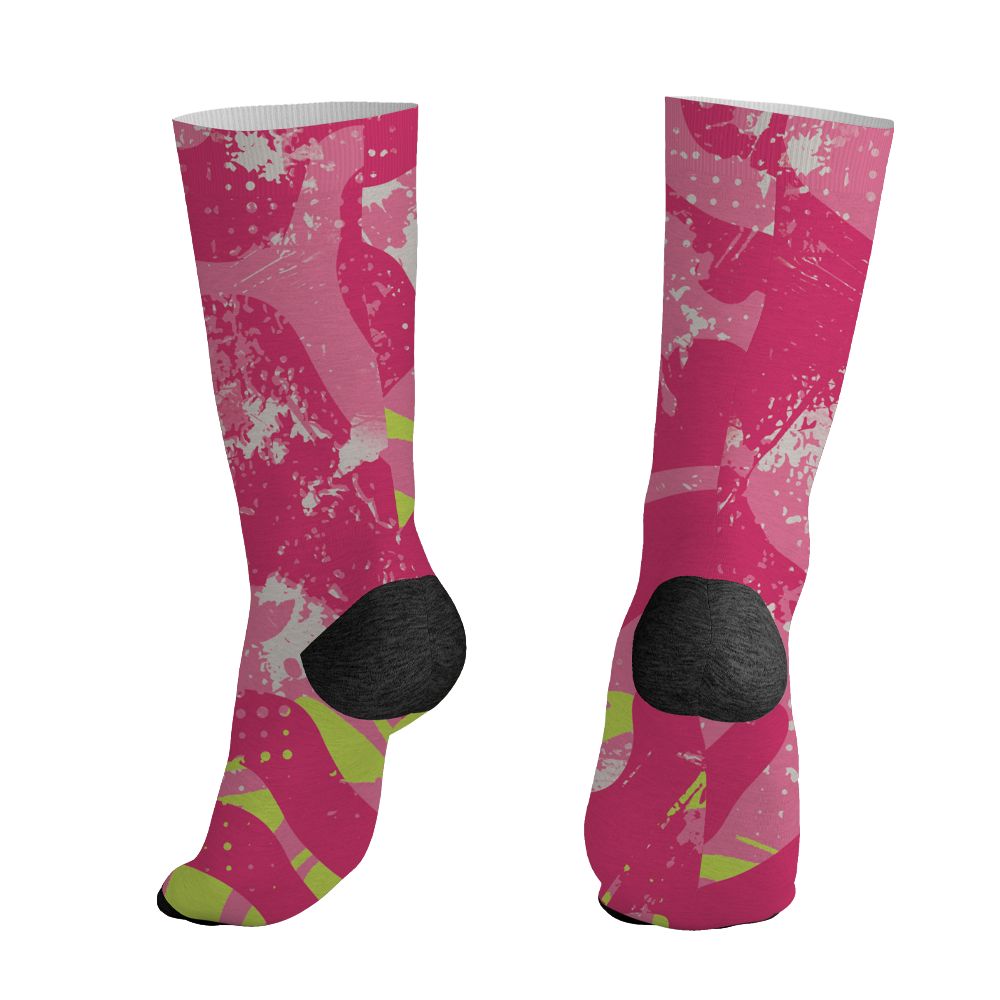 GF-7-Live-Wire-NastyJamz-Socks-Match-Pattern-Be-Happy-All-Over-Print