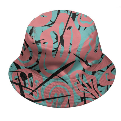 NBL-740-Cyber-Jade-NastyJamz-Bucket-Hat-Match-Smile-Through-The-Pain-All-Over-Print