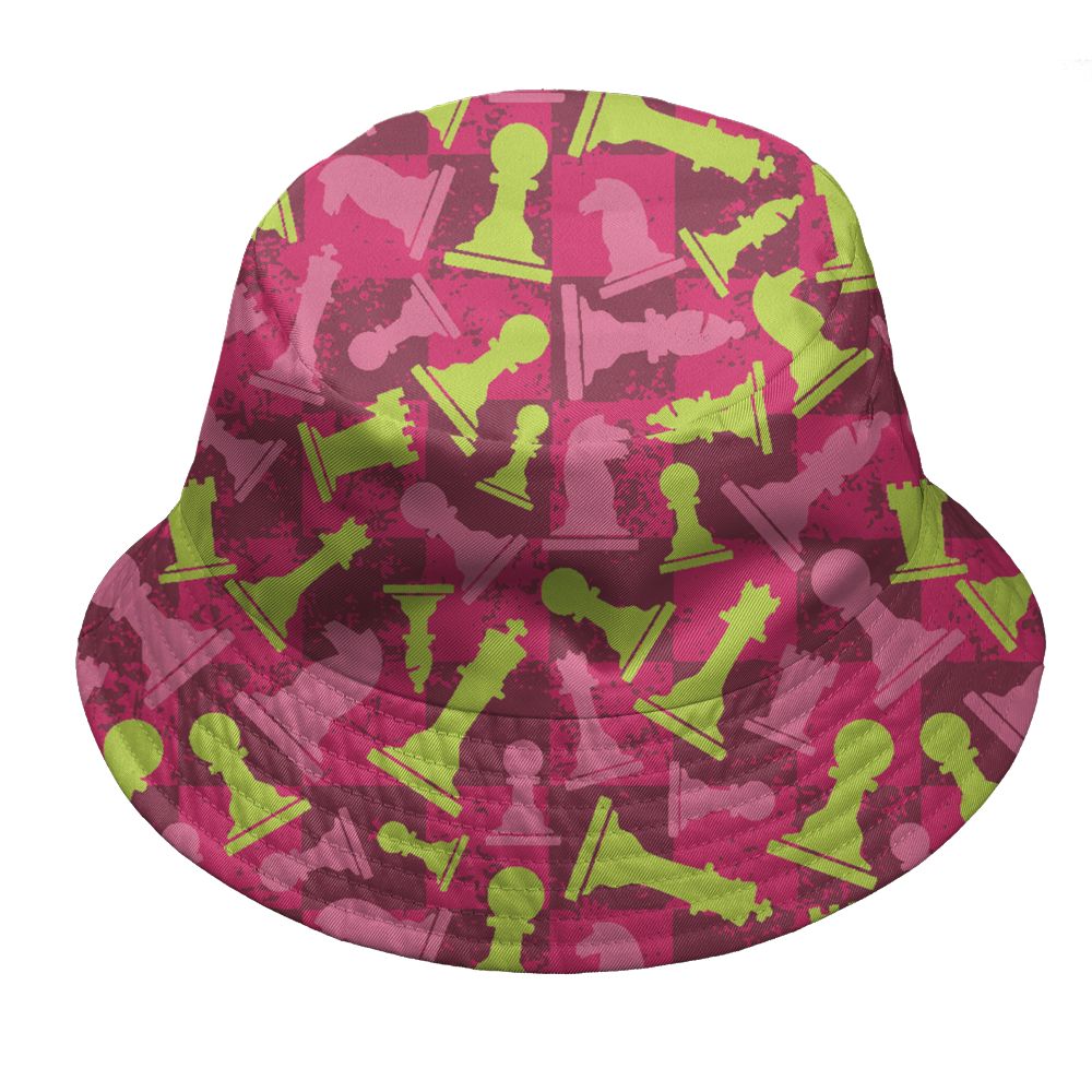 GF-7-Live-Wire-NastyJamz-Bucket-Hat-Match-Pattern-Chess-All-Over-Print