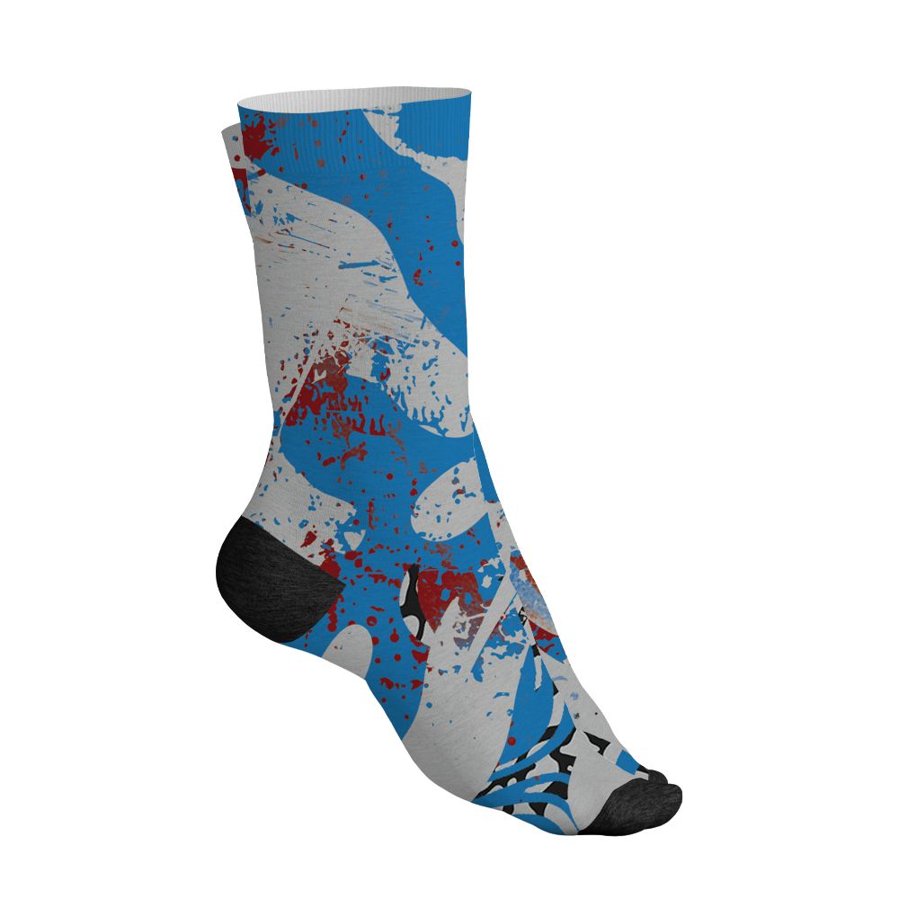 Spizike-Bordeaux-NastyJamz-Socks-Match-Pattern-Be-Happy-All-Over-Print