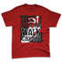 Fire-Red-5s-NastyJamz-Premium-T-Shirt-Match-Trust-The-Steps
